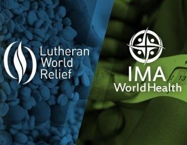 Logo for Lutheran World Relief and IMA World Health