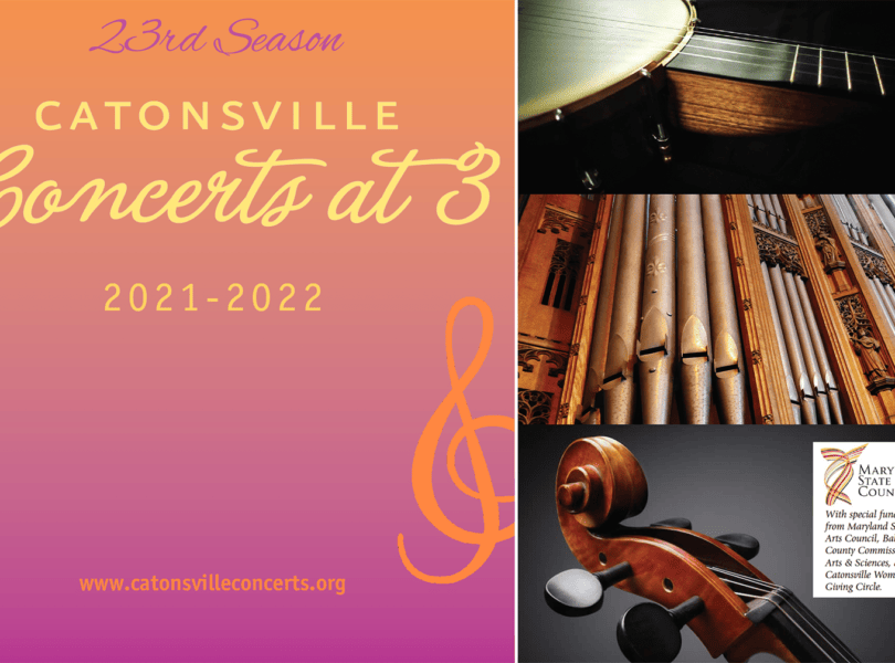 Catonsville Concerts at 3 2021-2022